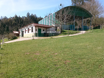 Picadeiro cuberto